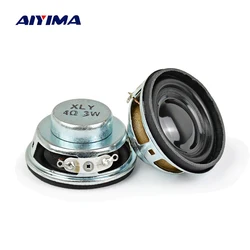 AIYIMA 2Pcs 1.5Inch Portable Speakers Altavoz Portatil 4Ohm 3W 13 Core Speaker Computer DIY Bluetooth-compatible Speaker Column