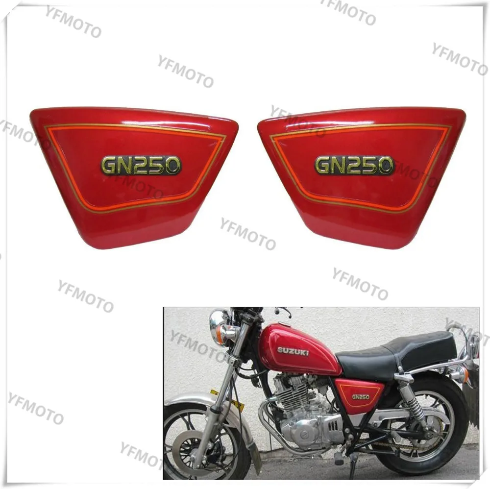 

GN250 GN 250 Right & Left Frame Side Cover Battery Cover For GN250 GN 250 1982-2001 90 91 92 93 94 95 96 97 98 99 Motorcycle