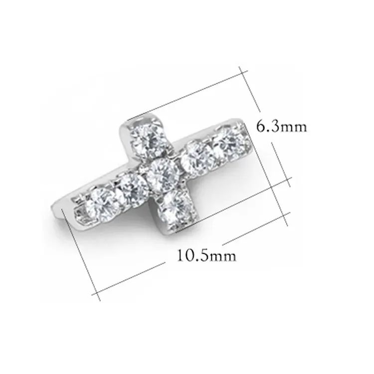 Cross Butterfly 4 Styles 2 Strands Zirconia Cubic Micro Pave 925 Sterling Silver Connector Charm Spacer Bead 5pcs/lot SLJQ-CZ030