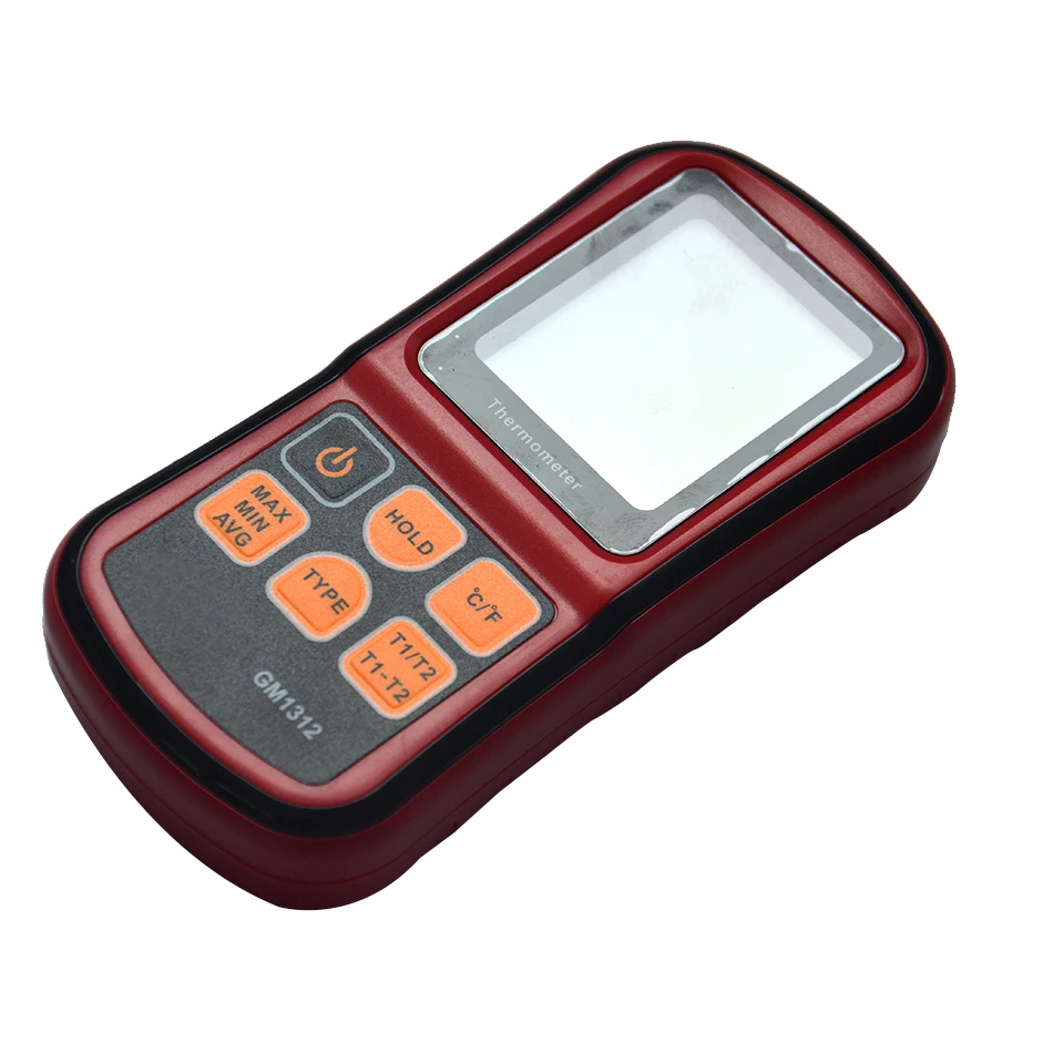 GM1312 Digital Thermometer Hanheld Temperature Meter Termometro for Liquid Steam Hydrogen Nitrogen