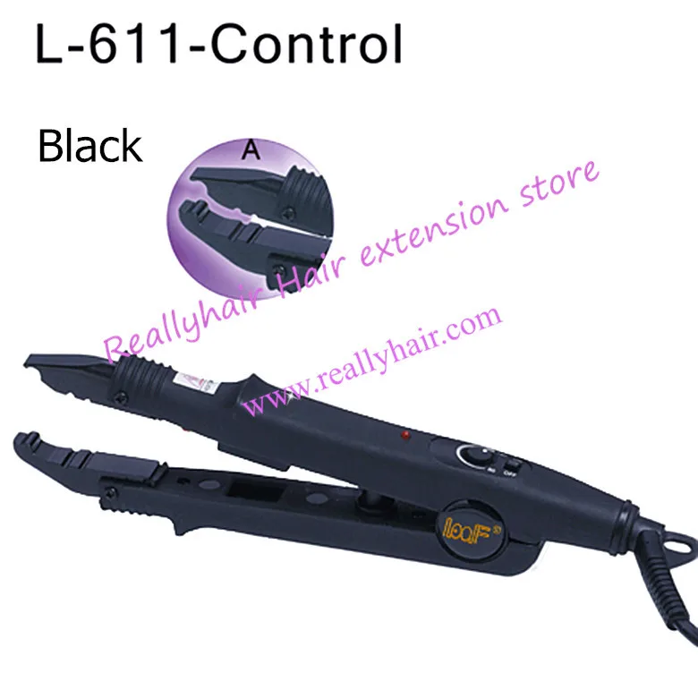 LOOF Brand New Fusion Hair Extension Iron Keratin Bonding Tool Adjustable Temperature Fusion Heat Connector