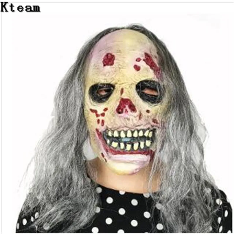 

Halloween Party Cosplay Full Face Scary Mask Horror Masquerade Adult Ghost Party Mask Halloween Props Costumes Fancy Dress Toys