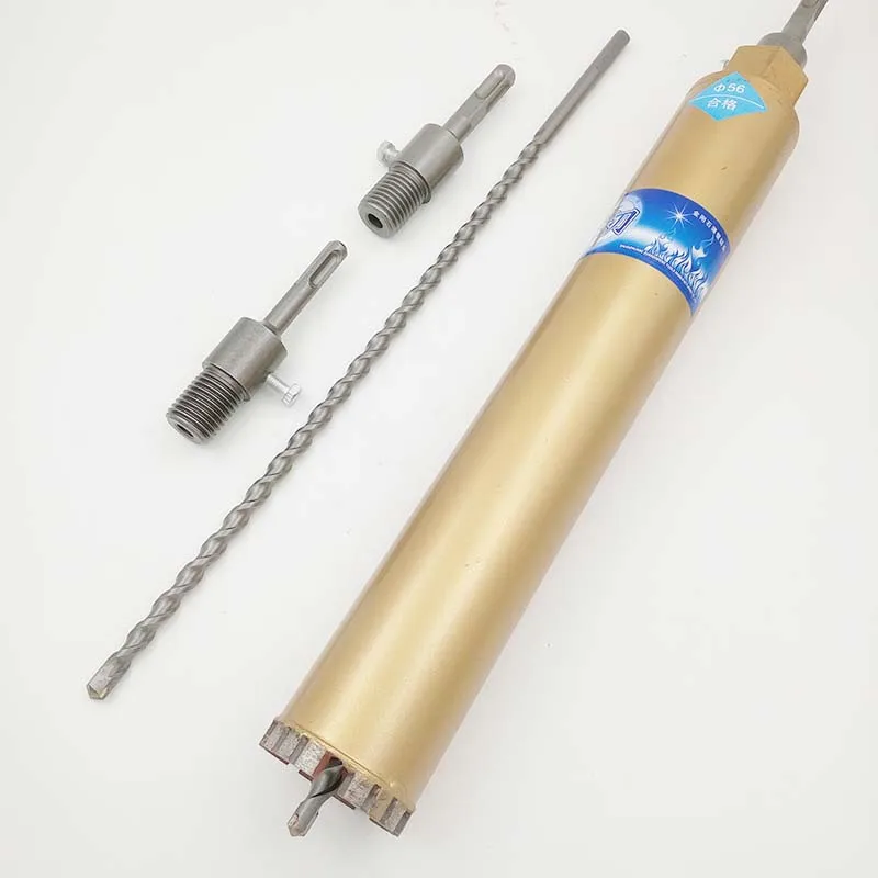Diamentowe wiertło koronowe Sds Plus Arbor na młot elektryczny M22 Adapter 400mm wiertło centrujące