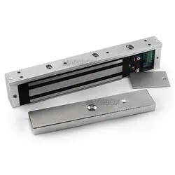 280KG Magnetic Lock 600lbs Electromagnetic Lock Time Delay Signal Feedback DC12V/24V Adjustable
