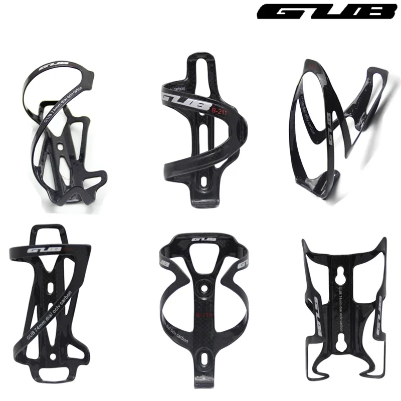 

GUB 3K Carbonfiber Bicycle Water Bottle Cage Road Bike Ultralight Bottle Holder MTB FullCarbon Bidon Bracket Cycling Cage Hanger