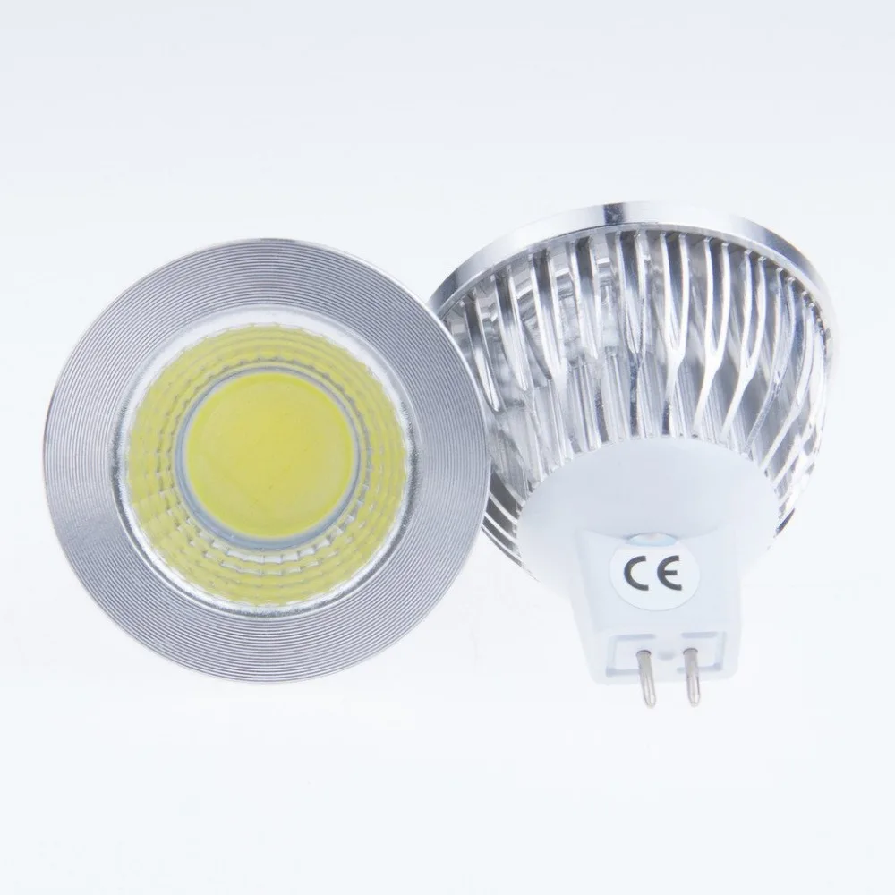 

Led Bulb Light MR16 3W COB DC 12V Spotlight Cool White Warm White 3000K Nature White 4000K Daylight 6500K Spot Light 10PCS