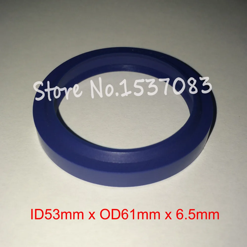 

Hydraulic ram seal wiper seal polyurethane PU o-ring o ring rod ring gasket 53mm x 61mm x 5mm x 6.5mm