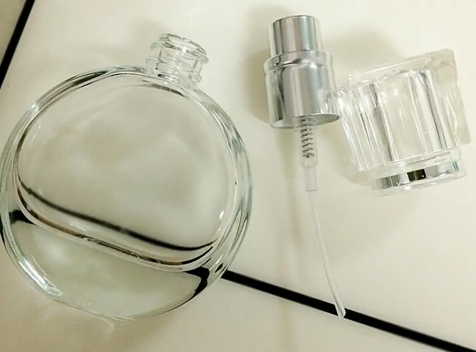 Wholesale 100pcs/lot 20ml Glass Perfume Bottle Perfume Spray Bottle Clear Cosmetic Empty Bottles