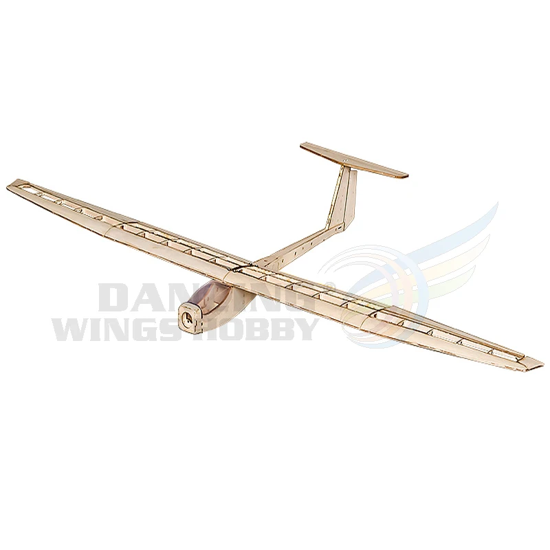 

Freeshiping RC Plane Flying Model Gliders Balsa Wood Airplane Electric Power Glider Griffin 1.5M Wingspan Laser Cut Aircraft