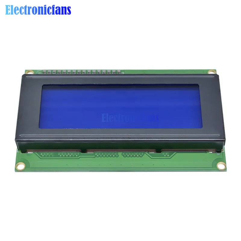 Imagem -03 - Interface Serial Iic I2c Twi Spi Controlador de Tela Azul com Retroiluminação para Arduino Lcd 2004x4 Personagens Hd44780