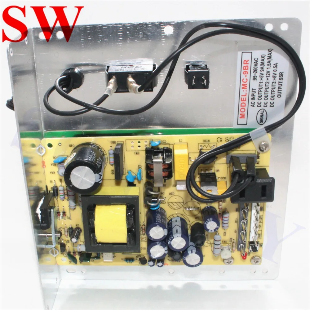 إشارة MC-9RB ماريو لعبة آلة امدادات الطاقة 5V 9A 12V 8V الناتج ممر لعبة آلة امدادات الطاقة فتحة لعبة الكرة والدبابيس