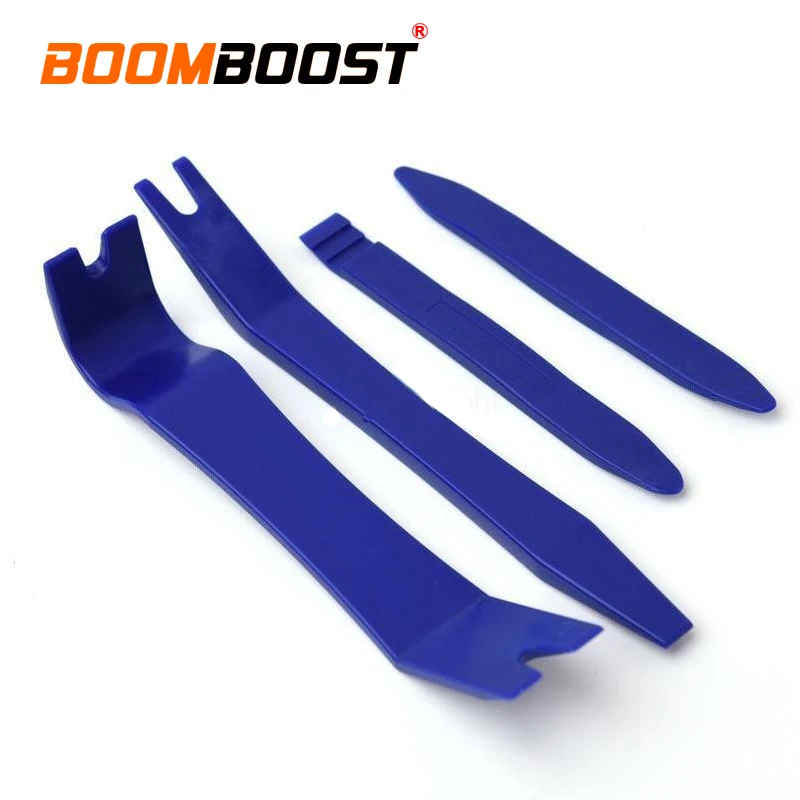 Bar Opening Tool Dashboard Repair Tools Installation Pry DVD Stereo Refit Kits Car Disassembly Tools 4 PCS