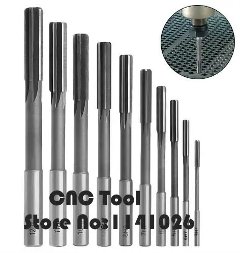 1 Pc 2mm-20mm HSS prosto Shank rozwiertak maszyny rozwiertak frez narzędzia do obróbki otworu 3/4/5/6/7/8/10/12/18/20mm