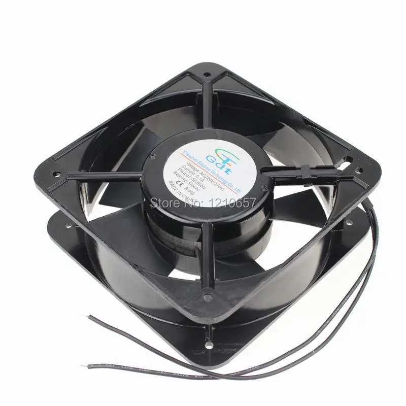 8pieces lot Gdstime AC 220V 240V 15CM 150MM 150x150x50mm Industrial Ventilation Exhaust Cooling Fan