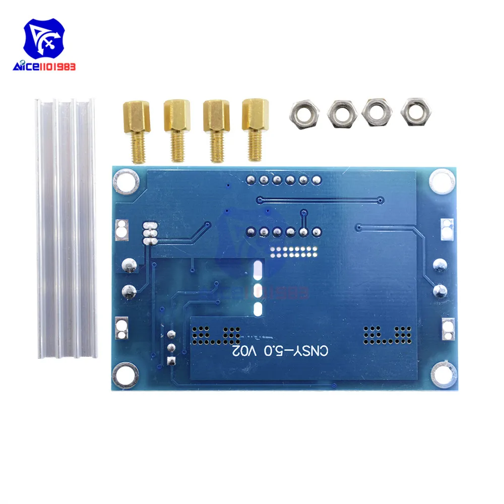 LTC1871 Boost Step Up Module Power Supply LED Voltmeter Digital Red LED Display Board DC-DC 100W 3-35V 12V to 3.5-35V Heat Sink