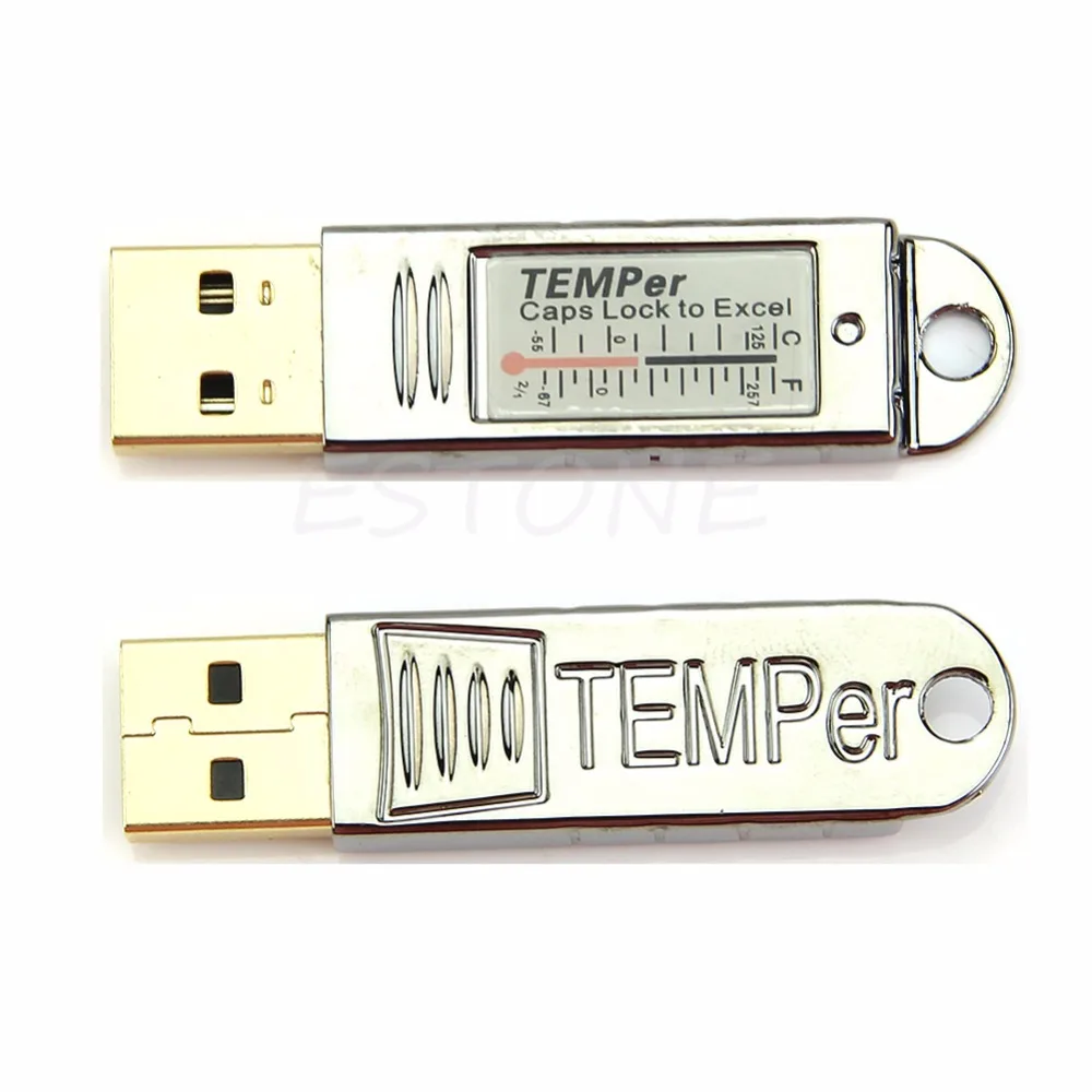 USB Thermometer Sensor Temperature Data Logger Tester For PC Laptop Mac Computer L15