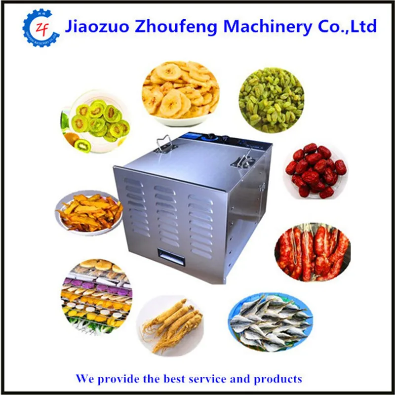الغذاء و استخدام آلة مجفف المنزل المقاوم للصدأ 10 علبة الفاكهة zf
