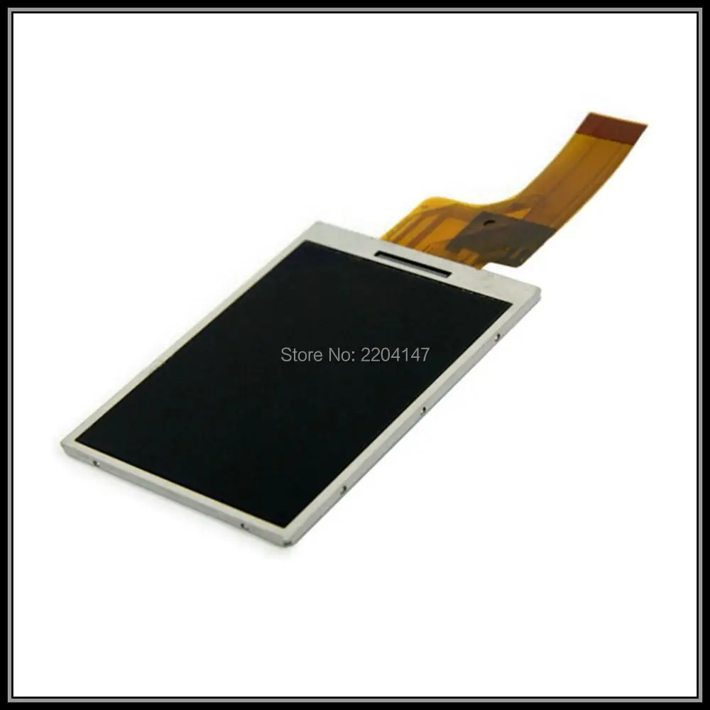 شاشة LCD w310 لسوني w310 ، مع أجزاء إصلاح كاميرا سوداء خفيفة ، شحن مجاني