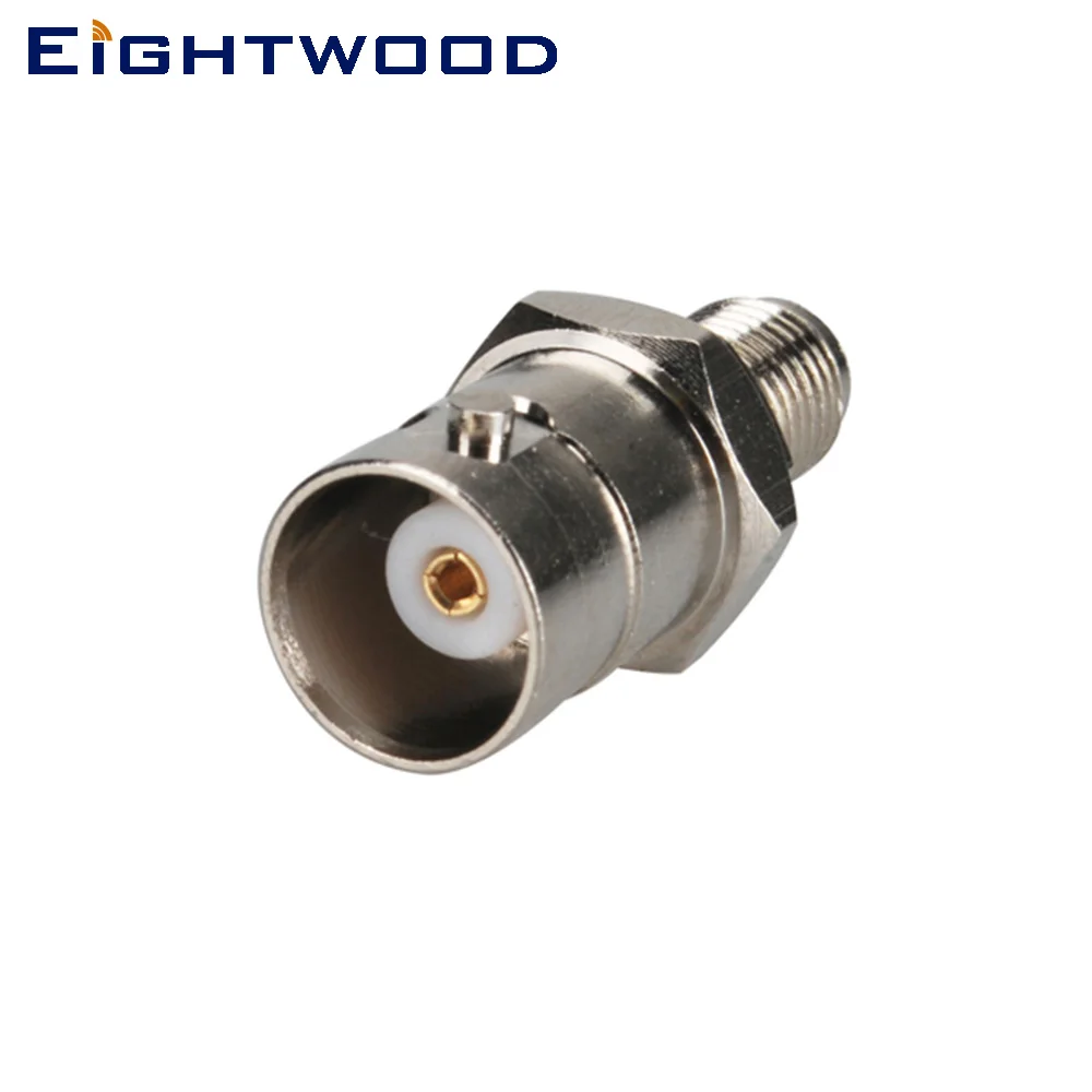 

Eightwood Car FM/AM радио Walkie Talkies антенный адаптер BNC Jack к SMA Jack перегородка никель для 'd xun BaoFeng TYT Kenwood