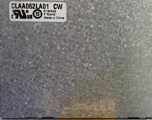 Número do cabo original da tela LCD de 6,2 polegadas: CLAA062LA01 CW