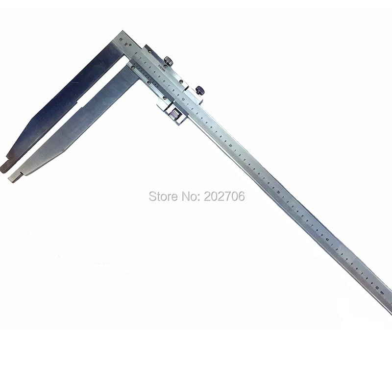 

0-500mm x 250mm long jaw Heavy Duty Vernier Caliper with nib jaw High quality measuring tools