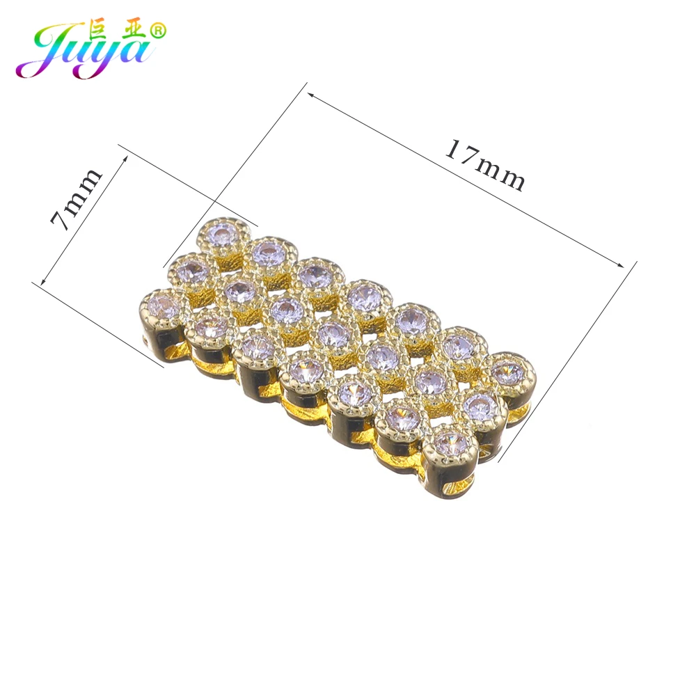 Beading Jewelry Findings Supplies Hollow Metal Spacer Charm Connectors Accessories For Women Natural Stone Pearls Jewelry Making