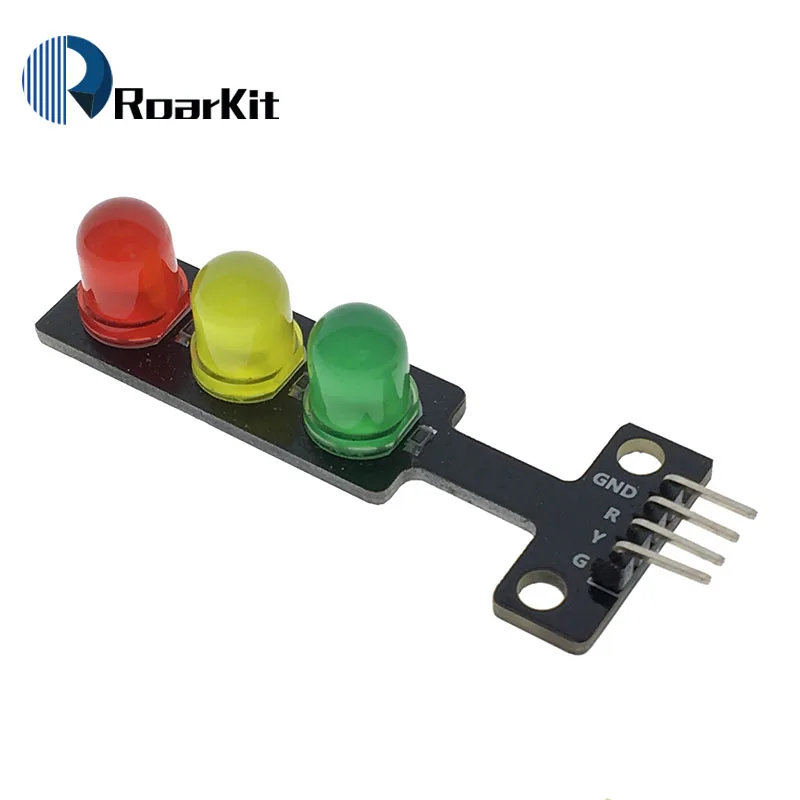 Mini modulo Display a LED per semaforo 5V per Arduino rosso giallo verde 5mm LED RGB-semaforo per modello di sistema semaforo