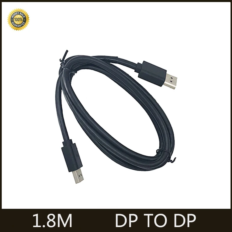 

Computer Cable 1.8M Display Port to DP 20pin Male to Male1080P 3D connector For DELL for HP for ASUS for Lenovo Laptop Converter