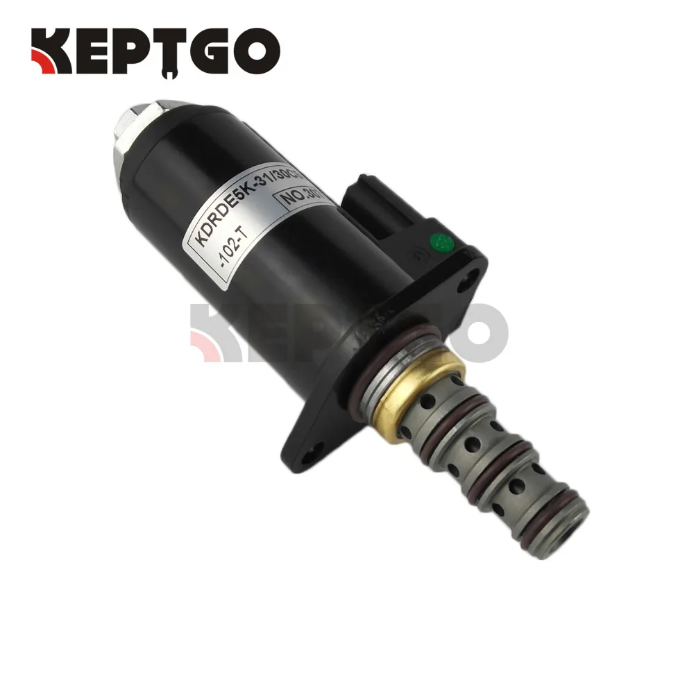 

Solenoid Valve YN35V00041F1 KDRDE5K-31/30C50-102 For Kobelco SK200-6E SK230-6E SK330LC-6E Excavator