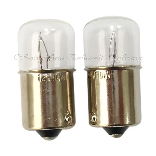 New!ba15s T16x34 12v 10w Miniature Lamp Bulb Light A143  Sellwell lighting factory