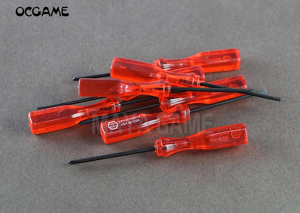 

OCGAME 300pcs/lot 2.5mm +cross Screwdriver Repair Fixing Tool For Wii NDSL NDS GBA SP