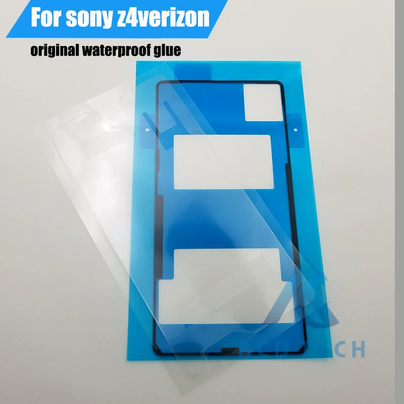 original 2pcs/Set Waterproof Adhesive For SONY z4verizon/ bracket / back Adhesive Full Set Tape Sticker