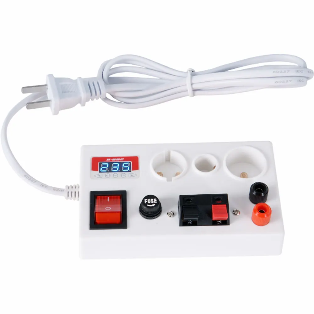 LED Fast Lamp Tester E14 B22 E27 led Base Light Connector with Power Meter Stage Lighting Parts