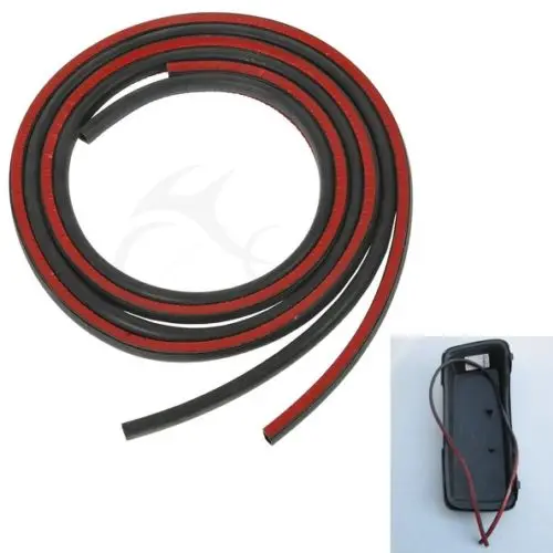 Rubber Seal Gasket Fit For Harley Saddlebag Lid Weather Strip 2014-2024 Motorcycle Accessories