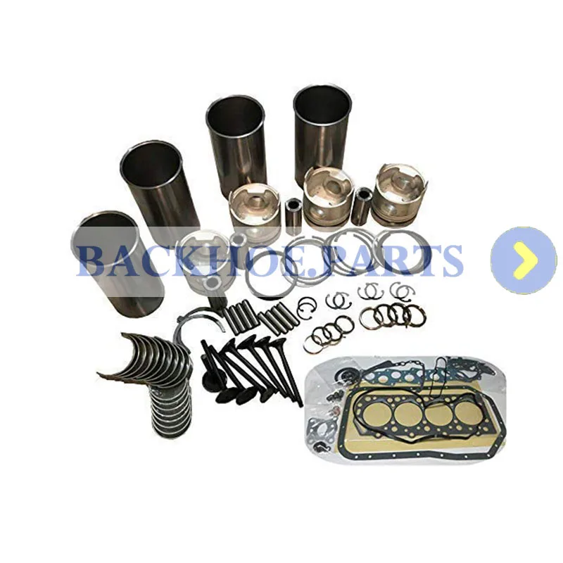 Overhaul Rebuild Kit for Perkins 404D-22T 104-22 404C 2.2 Liter Engine