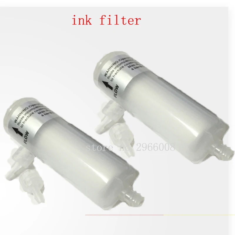 10pcs 5 Microns Capsule Ink Filter for Solvent Printer Myjet Allwin Crystaljet Witcolor Gongzheng Jhf Vista Xaar Ricoh