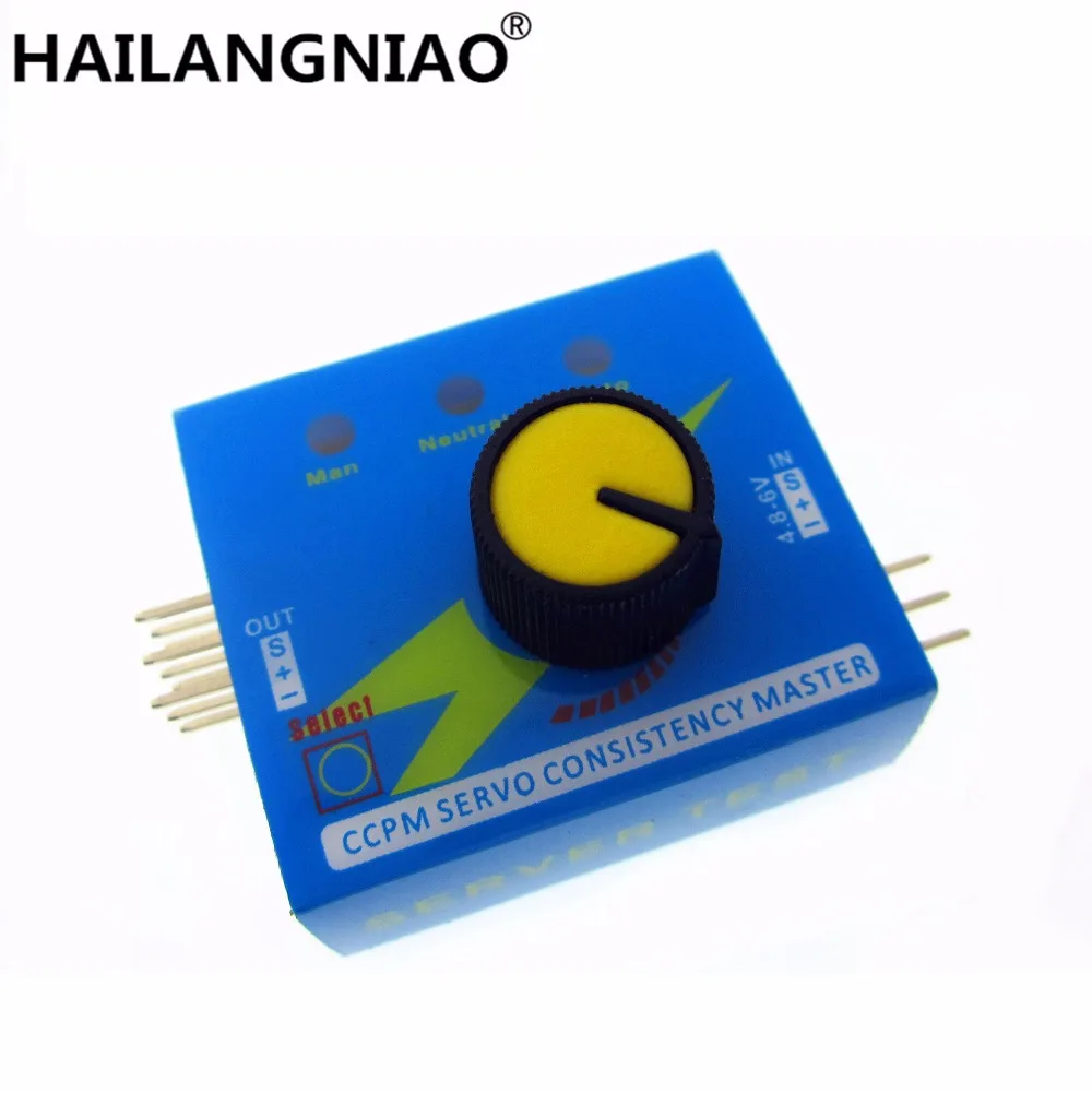 

10 шт./лот тестер сервопривода Шестерня тест CCPM консистенция Мастер Checker 3CH 4,8-6 V с индикатором