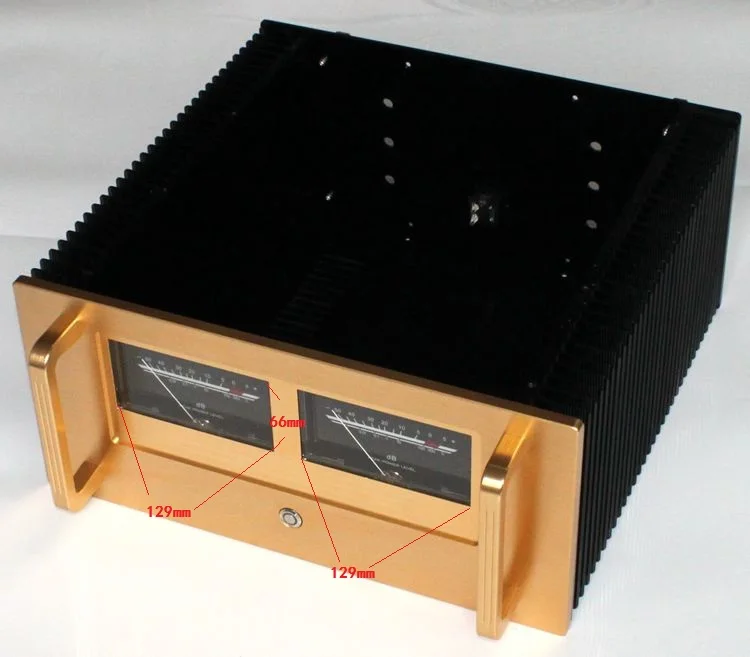 

WA133 class A Amplifier Chassis / DIY Post amplifier stage Aluminum Case /size 410*430*200mm