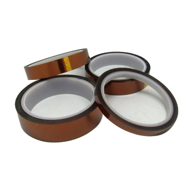 12mm/15mm/20mm/24mm/30mm/50mm Anti Heat Tape Resistant Polyimide With Adhesive Hot