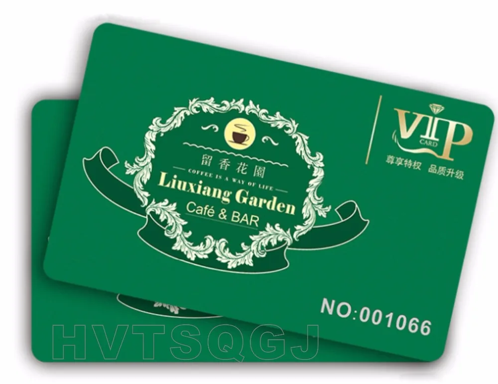 500 Uds impresión personalizada 125KHZ/13,56 MHz RFID ic \ id tarjetas de visita VIP Pirnting para Control de acceso