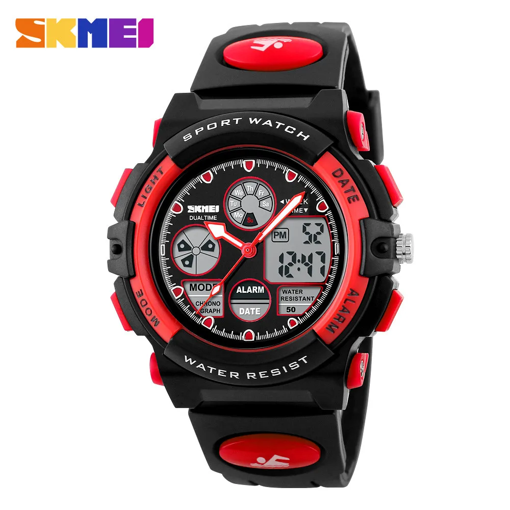 Skmei Top Luxury Brands Students Kids Watch For Boys Children Didital Sports Watches Girls Led Relojes infantil relogios