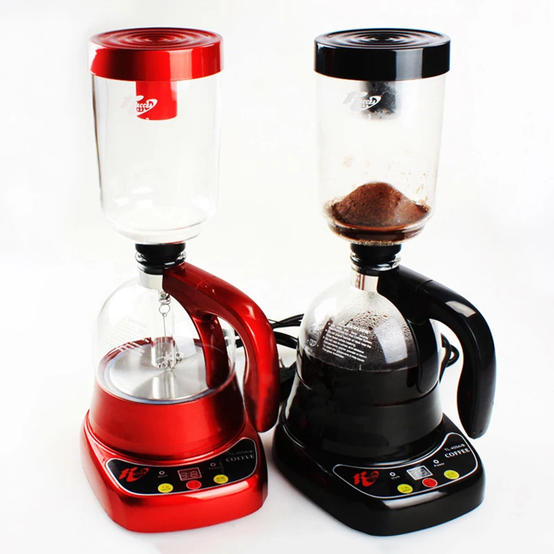 Household Coffee Maker Commercial Siphon Coffee Pot Coffee Cooking Machine Set Electric Glass Coffee Machine