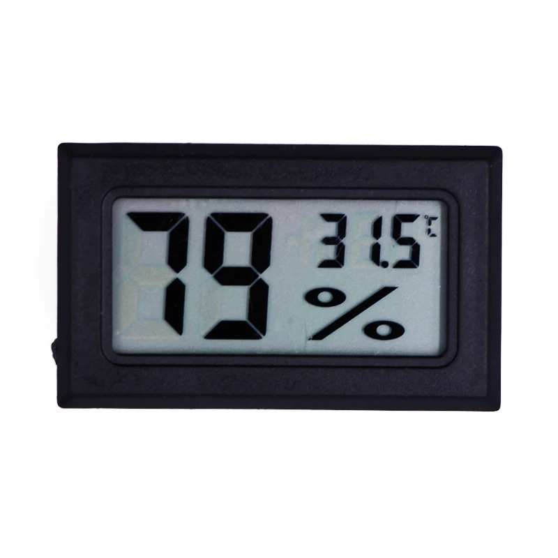 Mini Lcd Digitale Thermometer Hygrometer Temperatuur Indoor Handig Temperatuursensor Vochtigheid Meter Gauge Instrumenten Kabel