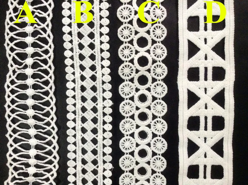 3.8cm-4.5cm top quality milk fibre polyester embroidery shining lace trim,XERY-RX160810E