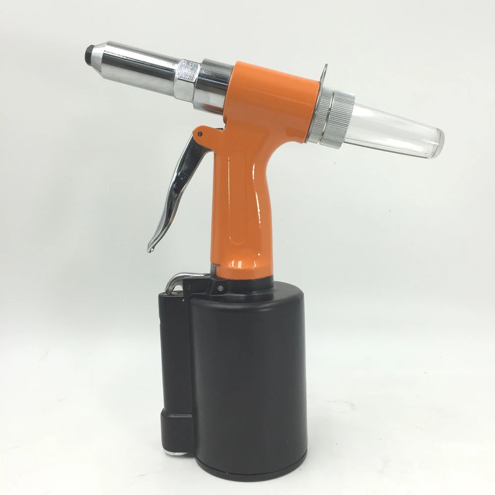 

SAT6602 high quality professional air riveter gun pneumatic tool brad for air riveter tacker coil air staple nail gun machine