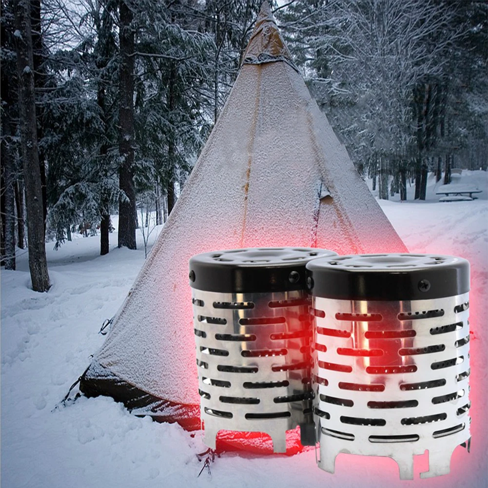 

Heater Mini Outdoor Stove Cover Warmer Heating Cover Portable Camping Picnic Tent Heater Cover