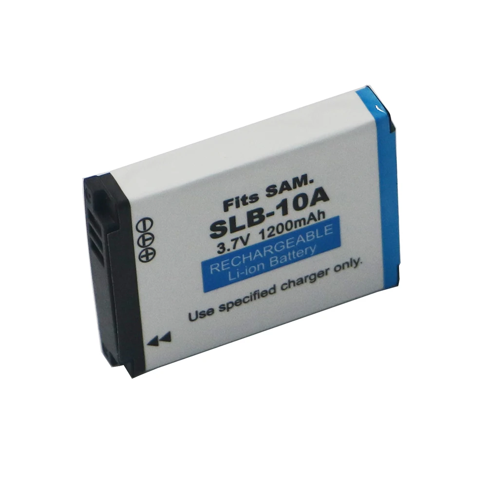 1Pc SLB-10A SLB 10A SLB10A Camera Battery for Samsung SL102 SL202 SL420 SL620 SL820 HZ10W HZ15W ES55 L100 L110 L200 L210 L310W