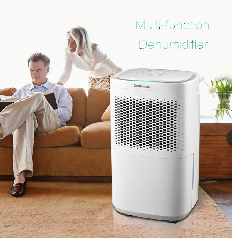 Home Bedroom Dehumidifier Mute High Power Dehumidifier Basement Air Dryer Machine CH18-Y2CR2