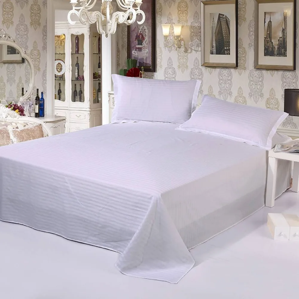 

Best 5 Stars Plus Hotel bedspread bed sheet colchas bedspread white cubrecama colcha couvre lit stripe Line bed cover bed spread