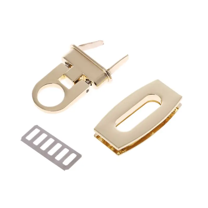 Hot Sale 1Pc Metal Clasp Turn Lock Twist Locks for Handbag Shoulder Bag Purse Hardware DIY Craft Replacement Bag Accessories New